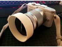 Diffusing lens hood for Olympus 40-150mm by eponra