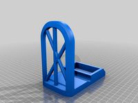 NoteBook Stand w/extra housing by TrolikWasHere