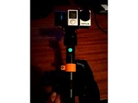Feiyu G3 GoPro ChestPlate adapter mount by Born_to_Make