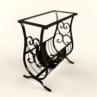 Monarch Metal Magazine Table