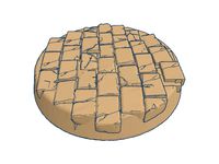 Bretonnian Knight - Platform with Terrain ONLY (Remix) by bluegeargames