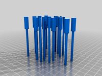 Template holes for Anet A8 Carriage by jeff38100