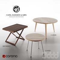 Carl Hansen CH008 CH415 MK98860 Coffee Table