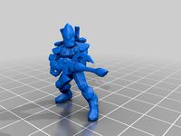 Space Elf Swooping Hawk Exarch Eldar 40k Proxy by Pheznik