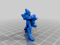 Space Elf Dark Reaper Exarch Eldar 40k Proxy by Pheznik