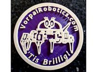 Vorpal Hexapod Coaster/Whiteboard Magnet by vorpal