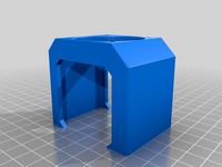 Y Stepper Nema 17 40mm fan mount + space for heatsink Geeetech A30 by Fabio330