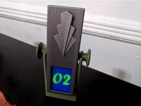 Perpetual Flip Calendar (W/ Customizable Font) by Dsk001