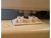 Fridge door latch (to ensure closing the door) by jpnurro