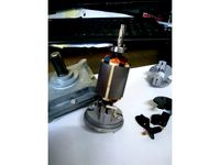 DC Motor brush holder for Honlite SED3027TKGOOO by mrbuseco