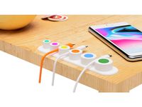 USB cable holder (small to big) by EIJIRO