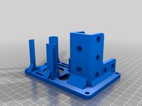 Tevo Tarantula Dual Stepper Inverted Z Botton base mod by Avfenix11