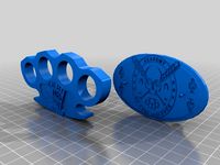 AOV belt buckle with removable Knuckles Knuckle belt by Malcolm_X