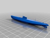 Type C3 submarine I-52 by HatsuneR