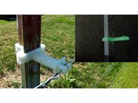 FuzNuz T-post Insulator by FuzNuz