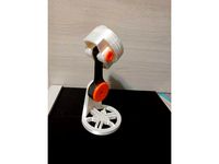 Yamaha YZ250F Rod Desk Mount by PrintFail