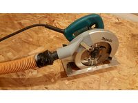 Makita 5007 circular saw dust collector port by beley45