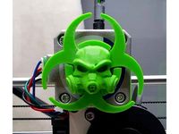 Prusa i3 MK3 Biohazard Extruder Visualiser by Harryb1991