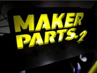 Maker Parts 2 i1 Marquesina led - Led sign by limon3d