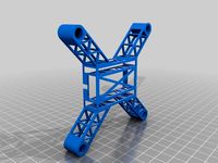 Drone Frame for 7 mm Motors (Lattice Frame) by LucaCampo