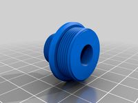 Airsoft L96 (MB08) silencer(suppressor) adapter by Schaab
