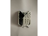 Attack on Titan Scouting Regiment Emblem (Multi Color) by yuryat