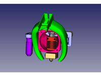 Creality Fanduct with BLTouch mount by Rics_3D