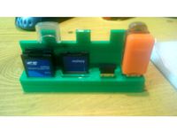 Simple SDCard and USB Holder by rabenkind