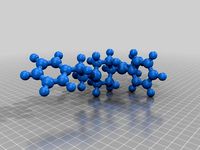 Fentanyl Molecule by Decoyd
