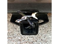 2 Inch Trailer Hitch Receiver Cover With Hole for Wiring by arnmac