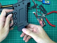 SLONG AIRSOFT G-KRISS XI Battery Cover by ShinWeiChiou