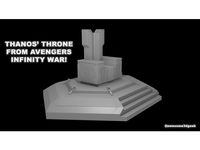 Thanos Throne from Infinity War by awesome3dgeek