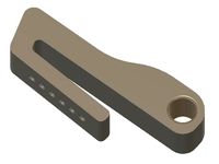 KeyChain for bag or backpack zip by gbeloli