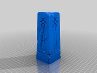 Necron Obelisk by brkyumer