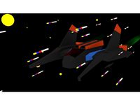 Lo-Poly Space Ship by Quinventor