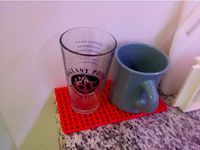 Countertop Coffee Mug and Cup Strainer / Dryer by DOugL