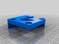 Ender-3 dampened Y motor holder by magnurz