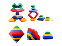 Diamond Changeable Building Blocks Magic Tower Pyramid Cube by mirecta