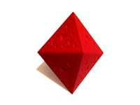 Golden Sierpinski Octahedron by donaldplante