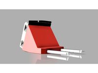 Duet3d Smart Effector Tusk Part Fan Shroud by bobblejot