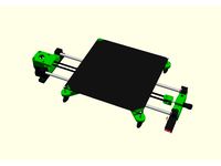 Y axis for DIY 3D printer V1.2 by JB86