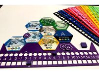 Suburbia Board Game bits by swholmstead