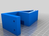 20mm Extrusion Aluminium Conveyor stepper motor holder for greg bowden extruder by theviper0308