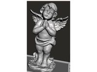 Praying Angel by R2Haddad