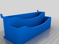 Peg Board Step Box, 6" long, Phone & Glasses by RickB