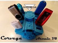 USB HOLDER - Corvega Atomic V8 Motor style by demolition88