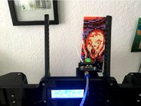 Anet A8 Spool Holder (Longer) by GaugeTheory