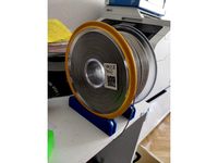 Bq asymmetric PLA spool adapter for floor bearing holder by dromanol