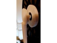 Spool Holder -Fidget Spinner Bearings Driven (Wanhao Duplicator/Monoprice maker select and/or plus) by joerodman