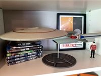 Model USS Enterprise Stand/Wall Decoration (NCC-1701-D) by aerobatflyer